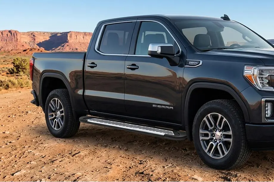 GMS Sierra 2019- Seitenschweller Line (2 Stk., Aluminium) Image