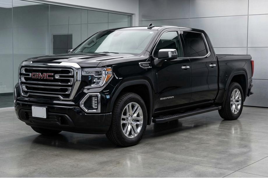 GMS Sierra 2019- Trittbretter Allmond Black (2 Stk., Aluminium) Image