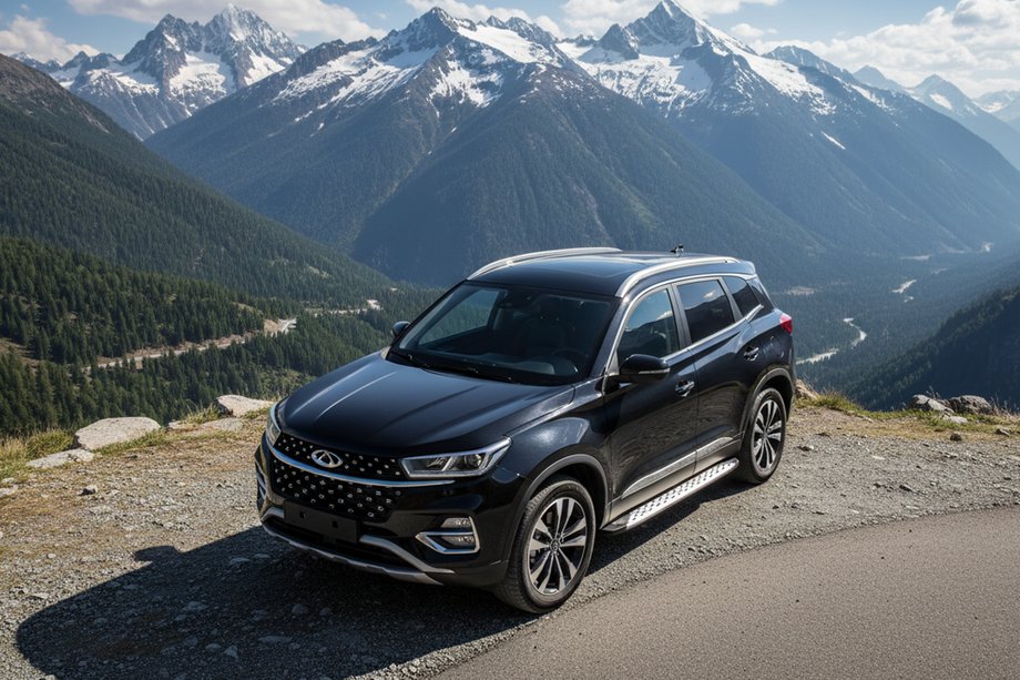 Chery Tiggo 7 2020- Trittbretter Shining (2 Stk., Aluminium) Image