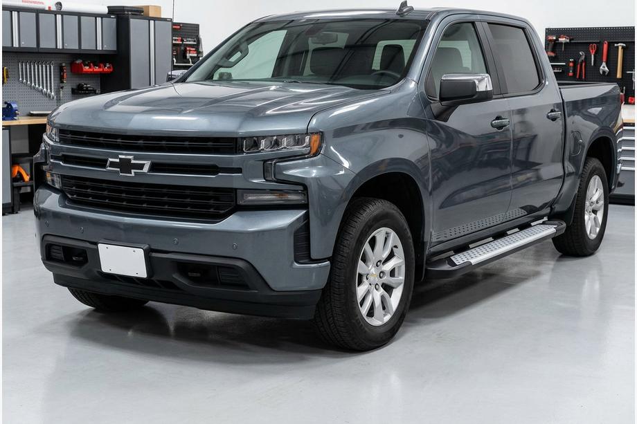 Chevrolet Silverado 2019- Trittbretter Allmond Grey (2 Stk., Aluminium) Image