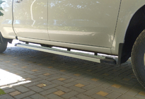 Chevrolet Silverado 2019- Seitenschweller Maya V2 (2 Stk., Aluminium) Foto 1