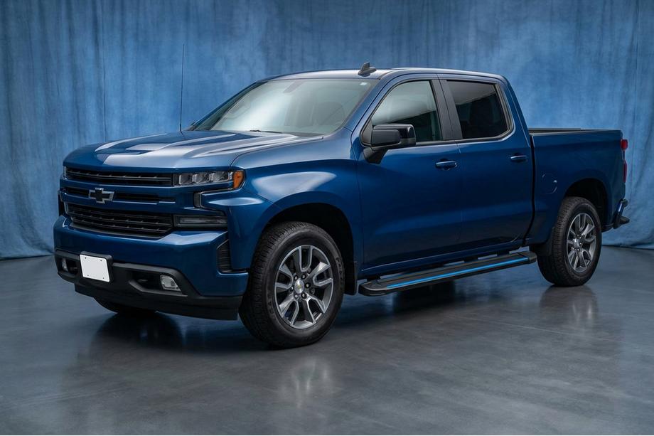 Chevrolet Silverado 2019- Seitenschweller Maya Blue (2 Stk., Aluminium) Image