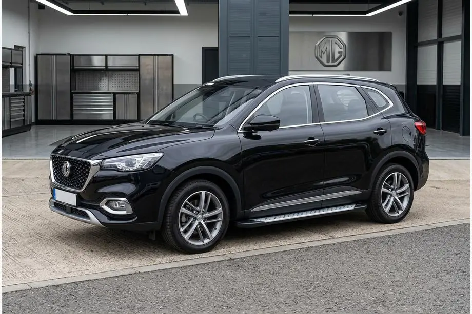 MG HS 2018- Trittbretter Allmond Grey (2 Stk., Aluminium) Foto 1