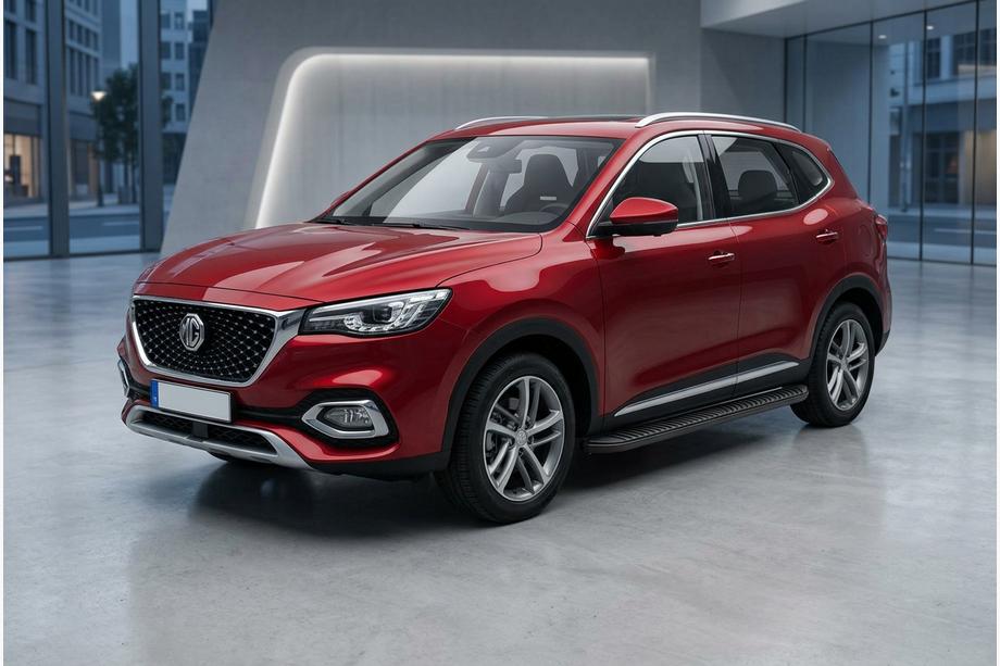 MG HS 2018- Seitenschweller Tayga Black (2 Stk., Aluminium) Image