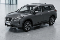 Nissan X-trail T33/Rogue 2022- Trittbretter Allmond Black (2 Stk., Aluminium) Foto 1