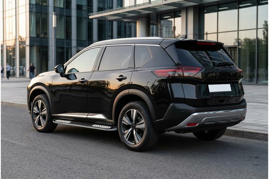 Nissan X-trail T33/Rogue 2022- Seitenschweller Tayga V2 (2 Stk., Aluminium) Foto 1