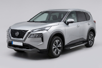 Nissan X-trail T33/Rogue 2022- Seitenschweller Bosphore Grey (2 Stk., Aluminium) Foto 1