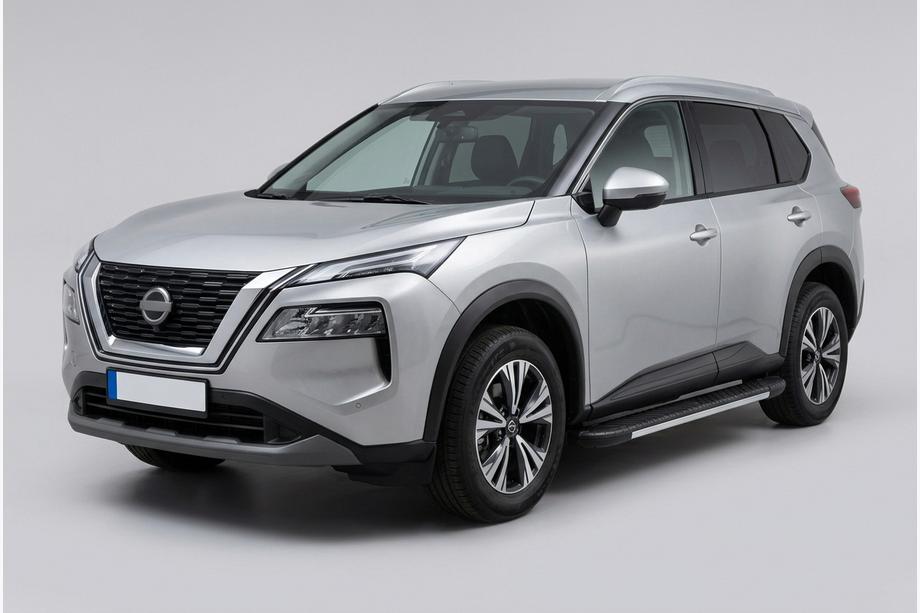 Nissan X-trail T33/Rogue 2022- Seitenschweller Bosphore Grey (2 Stk., Aluminium) Image