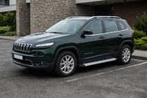 Jeep Cherokee KL 2013- Seitenschweller Maya V2 (2 Stk., Aluminium) Foto 1