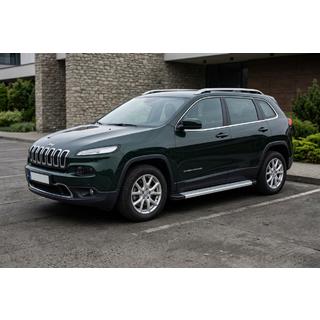 Seitenschweller Maya V2 (2 Stk., Aluminium) Jeep Cherokee KL 2013- Foto 1