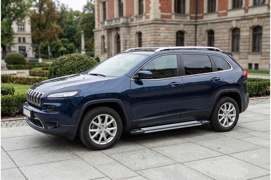 Jeep Cherokee KL 2013- Trittbretter Rainbow (2 Stk., Aluminium) Foto 1