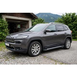 Seitenschweller Vision New Black (2 Stk., Aluminium) Jeep Cherokee KL 2013- Foto 1