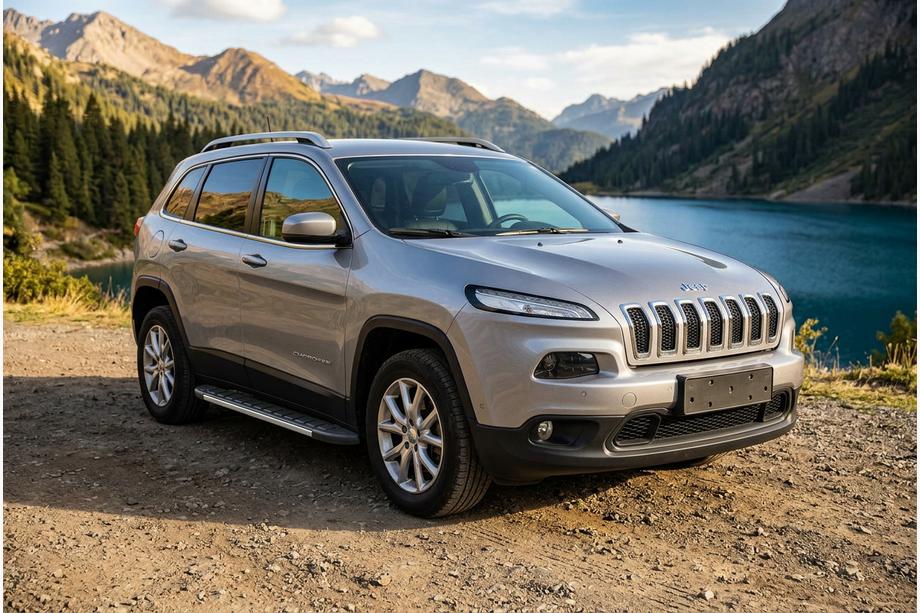Jeep Cherokee KL 2013- Trittbretter Duru (2 Stk., Aluminium) Image