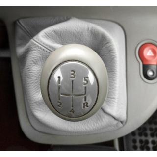 Schaltmanschette Leder Grau Renault Kangoo 2008–2020 Foto 4