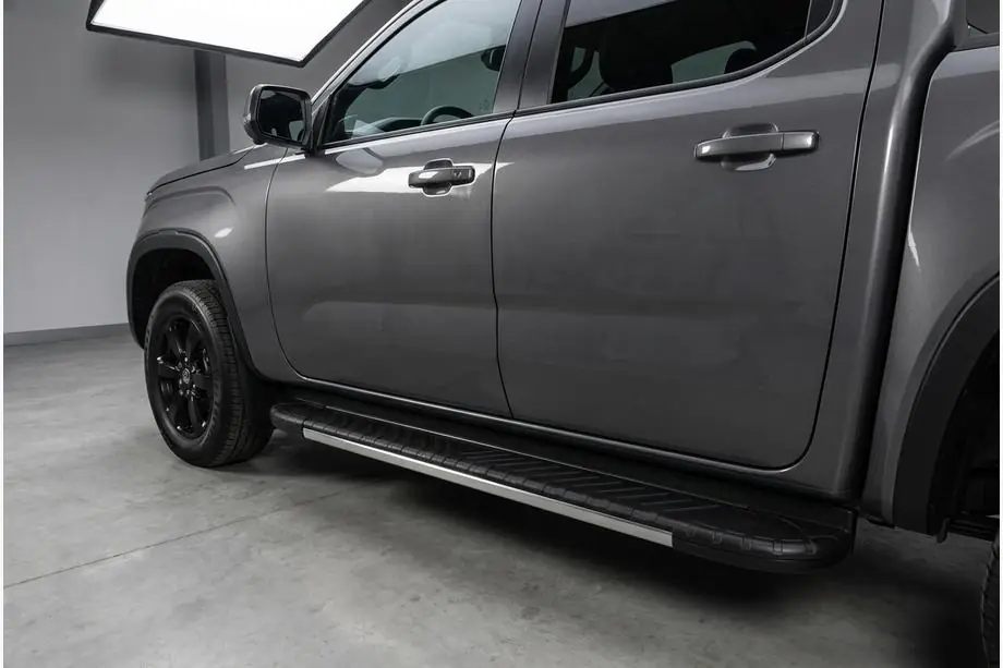 Volkswagen Amarok 2022- Seitenschweller Bosphore Grey (2 Stk., Aluminium) Image