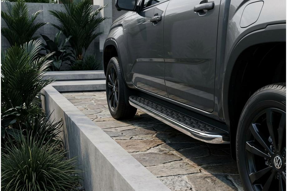Ford Ranger 2022- Seitenschweller BlackLine (2 Stk., Aluminium) Image