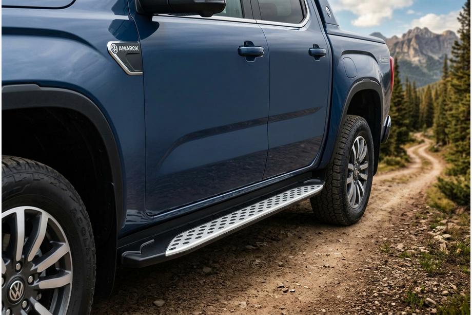 Ford Ranger 2022- Trittbretter Shining V1 (2 Stk., Aluminium) Image
