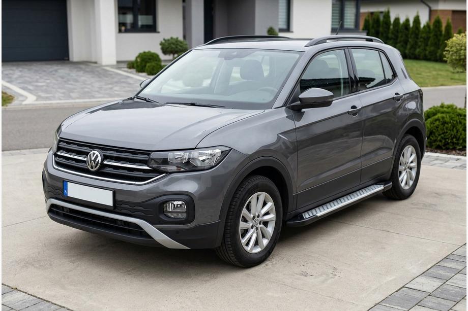 Volkswagen T-Cross 2019- Trittbretter Allmond Grey (2 Stk., Aluminium) Image
