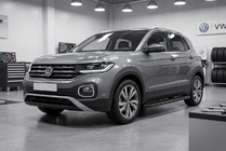 Volkswagen T-Cross 2019- Seitenschweller Tayga Black (2 Stk., Aluminium) Foto 1