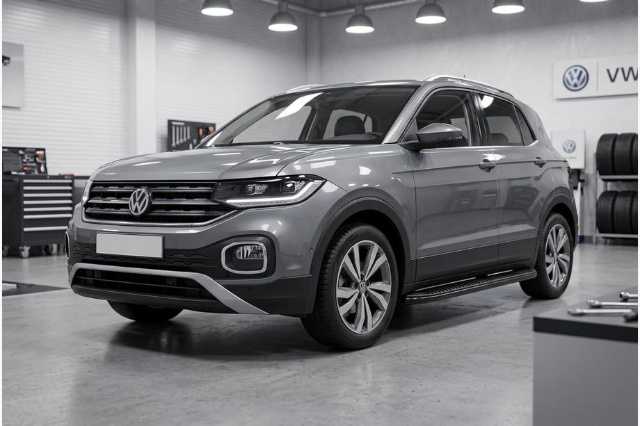 Volkswagen T-Cross 2019- Seitenschweller Tayga Black (2 Stk., Aluminium) Image