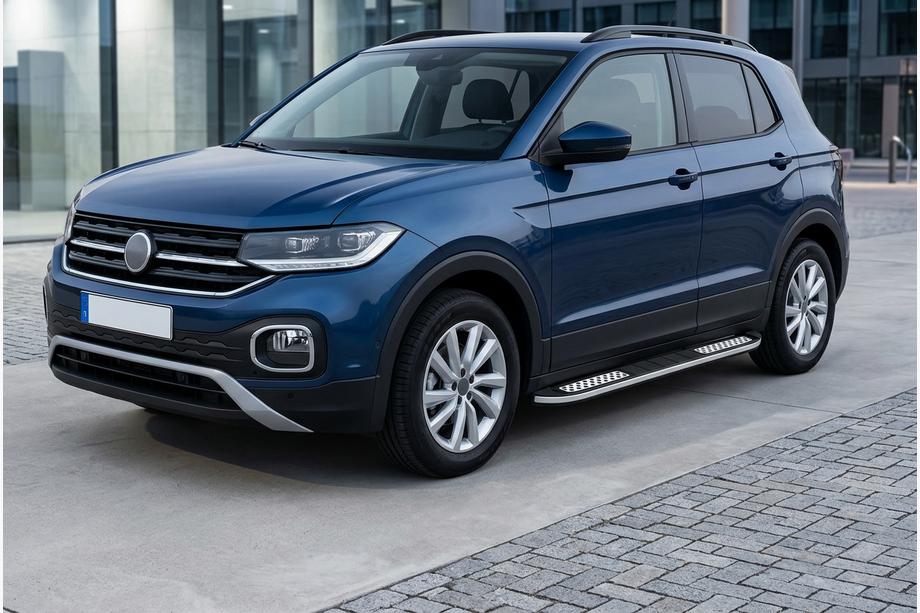 Volkswagen T-Cross 2019- Seitenschweller Tayga V2 (2 Stk., Aluminium) Image