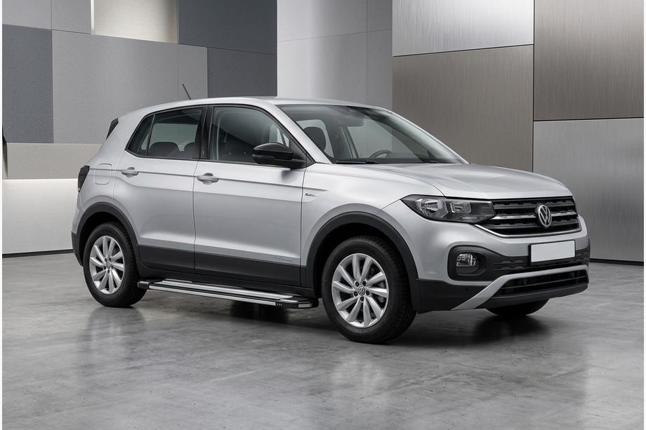 Volkswagen T-Cross 2019- Trittbretter Rainbow (2 Stk., Aluminium) Image