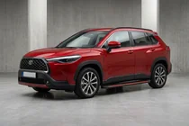 Toyota Corolla Cross 2020- Seitenschweller Maya Red (2 Stk., Aluminium) Foto 1