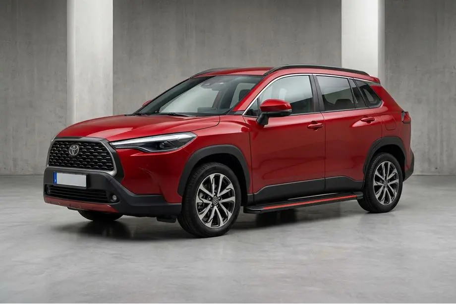 Toyota Corolla Cross 2020- Seitenschweller Maya Red (2 Stk., Aluminium) Image