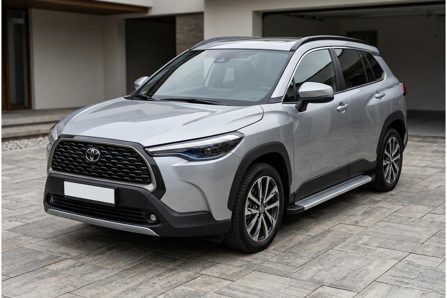 Toyota Corolla Cross 2020- Seitenschweller Maya V2 (2 Stk., Aluminium) Image