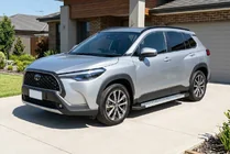 Toyota Corolla Cross 2020- Seitenschweller Vision New Grey (2 Stk., Aluminium) Foto 1
