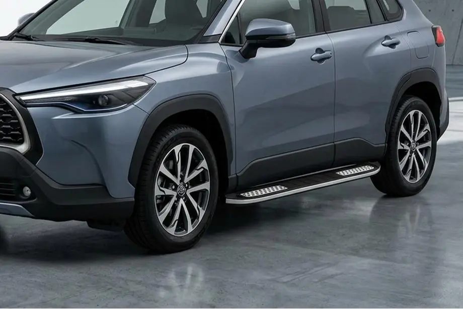 Toyota Corolla Cross 2020- Seitenschweller Tayga V2 (2 Stk., Aluminium) Image