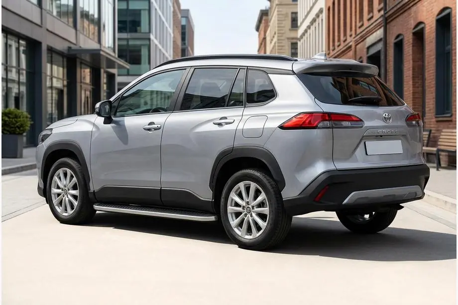 Toyota Corolla Cross 2020- Seitenschweller Tayga Grey (2 Stk., Aluminium) Image