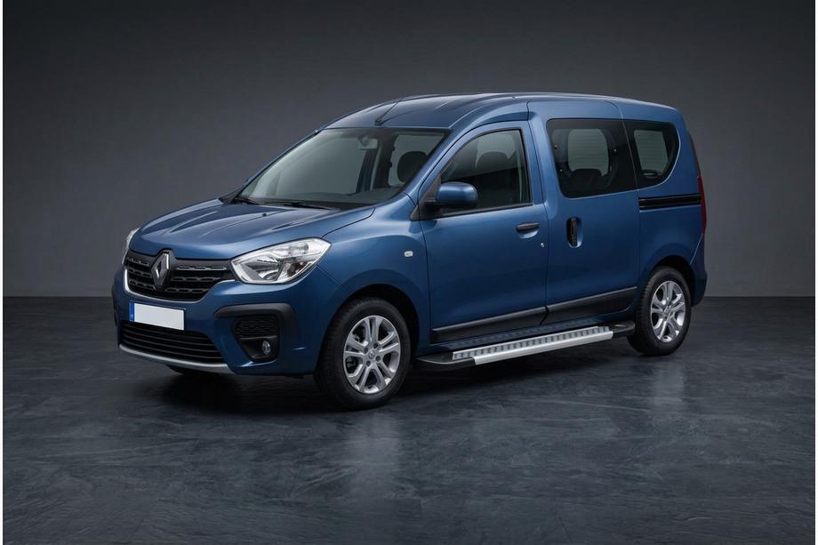 Renault Kangoo/Express 2021- Seitenschweller New Vision Grey (2 Stk., Aluminium) Renault Kangoo 2021↗ ff Image