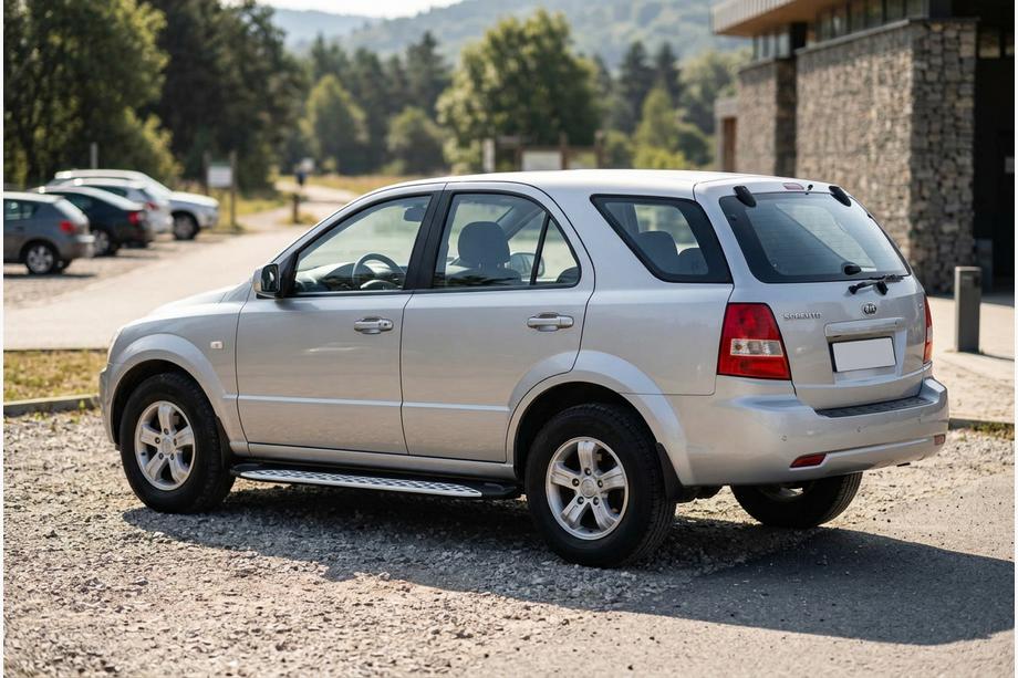 Kia Sorento I BL 2002-2009 Trittbretter Shining V1 (2 Stk., Aluminium) Image