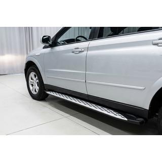 Trittbretter Shining V1 (2 Stk., Aluminium) SsangYong Action 2005-2018 Foto 1