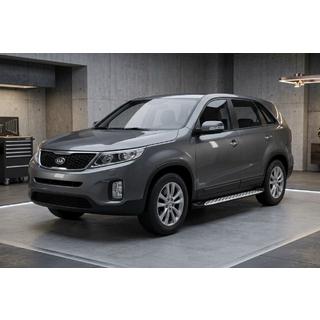 Trittbretter Shining V1 (2 Stk., Aluminium) Kia Sorento II XM 2009-2014 Foto 1