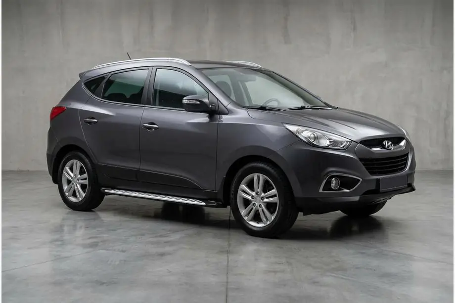 Hyundai IX-35 2010-2015 Trittbretter Shining V1 (2 Stk., Aluminium) Image
