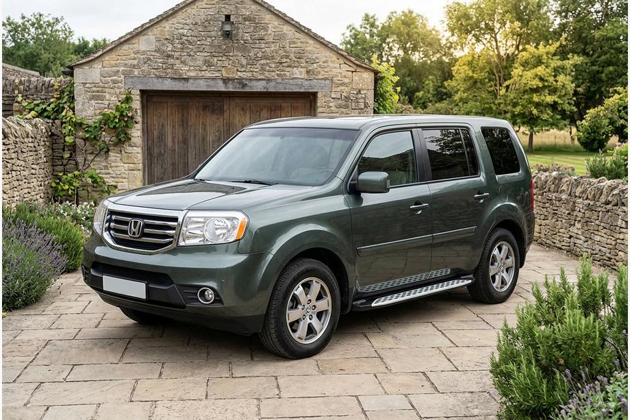 Honda Pilot 2008-2015 Trittbretter Shining V1 (2 Stk., Aluminium) Image