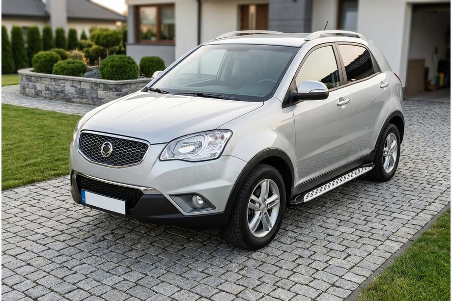 SsangYong Korando 2010-2019 Trittbretter Shining V1 (2 Stk., Aluminium) Image