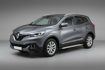 Renault Kadjar 2015-2022 Trittbretter Shining V1 (2 Stk., Aluminium) Foto 1