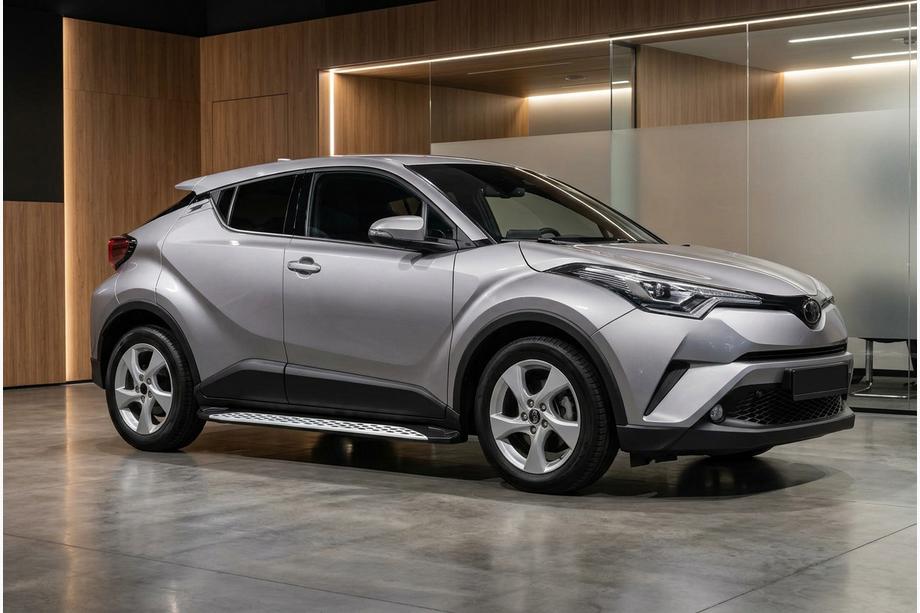 Toyota C-HR 2016-2023 Trittbretter Shining V1 (2 Stk., Aluminium) Image