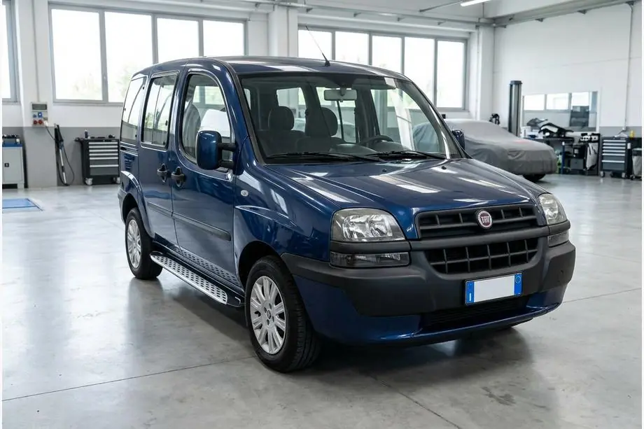 Fiat Doblo I 2005-2010 Trittbretter Shining V1 (2 Stk., Aluminium) Image