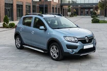 Dacia Sandero 2013-2020 Trittbretter Shining V1 (2 Stk., Aluminium) Foto 1