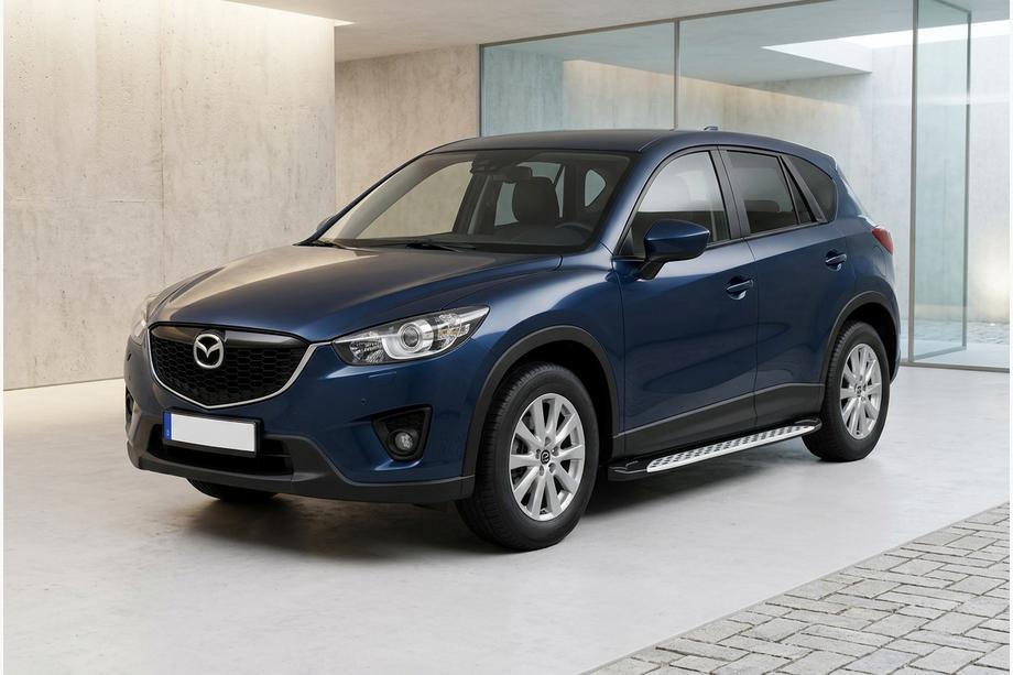 Mazda CX-5 2012-2017 Trittbretter Shining V1 (2 Stk., Aluminium) Image