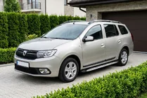 Dacia Logan MCV 2013-2020 Trittbretter Shining V1 (2 Stk., Aluminium) Foto 1