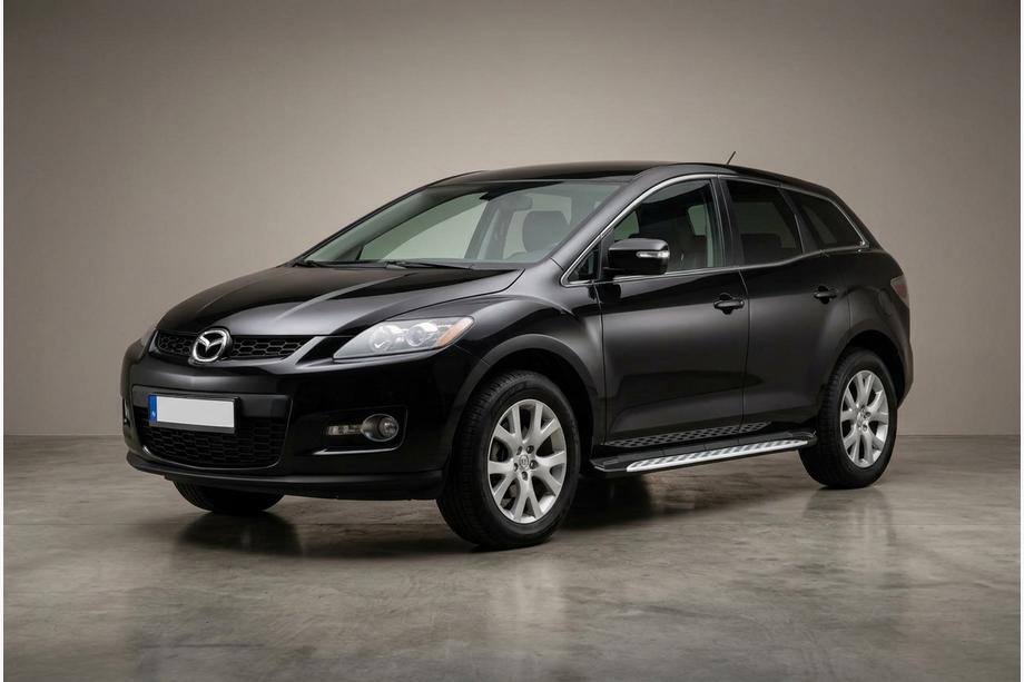 Mazda CX-7 2006-2012 Trittbretter Shining V1 (2 Stk., Aluminium) Image