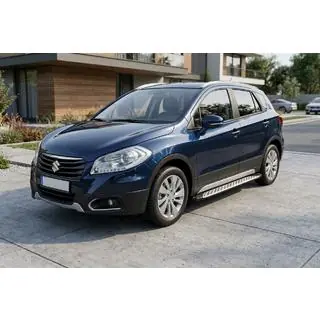 Trittbretter Shining V1 (2 Stk., Aluminium) Suzuki SX4 S-Cross 2013-2016 Foto 1