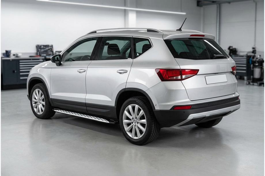 Seat Ateca 2016- Trittbretter Shining V1 (2 Stk., Aluminium) Image