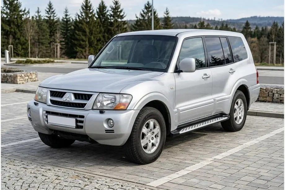 Mitsubishi Pajero Wagon III 1999-2006 Trittbretter Shining V1 (2 Stk., Aluminium) Image