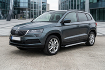 Skoda Karoq 2018- Trittbretter Shining V1 (2 Stk., Aluminium) Foto 1
